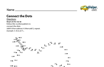 Challenging Valentine's Day Dot to Dots with Number Patterns