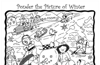 Writing Activity - Ponder the Winter Picture