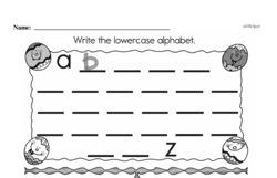 Kindergarten Data Worksheets - Sorting and Categorizing Worksheet #10