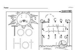 Kindergarten Data Worksheets - Sorting and Categorizing Worksheet #9