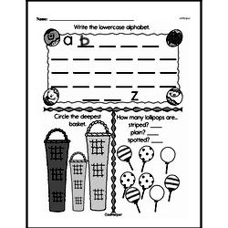 Kindergarten Data Worksheets Worksheet #10