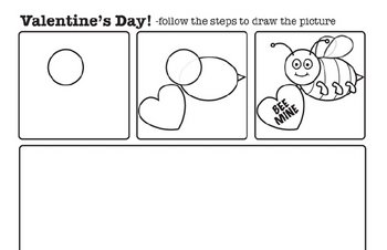 Kindergarten Valentine's Day Worksheets Activity Book