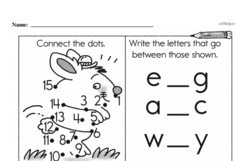 Kindergarten Math Challenges Worksheets - Puzzles and Brain Teasers Worksheet #77