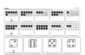 Free Kindergarten Math Minutes PDF Worksheets | edHelper.com