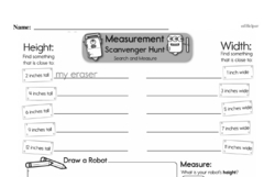 Kindergarten Measurement Worksheets - Measurement and Comparisons Worksheet #29