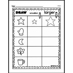 Kindergarten Measurement Worksheets - Measurement and Comparisons Worksheet #36