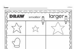 Kindergarten Measurement Worksheets - Measurement and Comparisons Worksheet #36