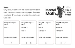 Mental Math Mixed Math PDF Book
