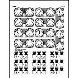 Kindergarten Number Sense Worksheets - Numbers 0-10 Worksheet #59