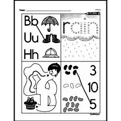 Kindergarten Number Sense Worksheets - Numbers 0-10 Worksheet #80