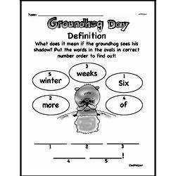 Kindergarten Number Sense Worksheets - Numbers 0-10 Worksheet #52