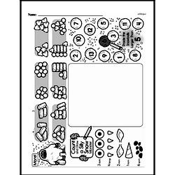 Kindergarten Number Sense Worksheets - Numbers 0-10 Worksheet #44