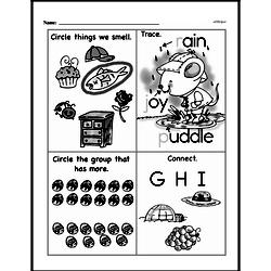 Kindergarten Number Sense Worksheets - Numbers 11-20 Worksheet #17