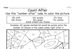 Kindergarten Number Sense Worksheets - Two-Digit Numbers Worksheet #28
