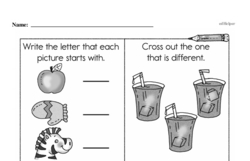 Kindergarten Number Sense Worksheets - Two-Digit Numbers Worksheet #33