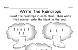Kindergarten Number Sense Worksheets Worksheet #21