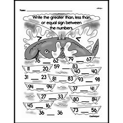Kindergarten Number Sense Worksheets Worksheet #2