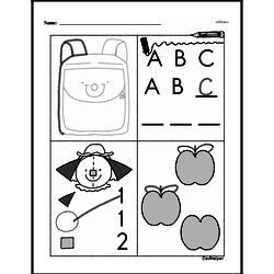 Kindergarten Number Sense Worksheets Worksheet #100