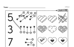 Pattern Worksheets - Free Printable Math PDFs Worksheet #49