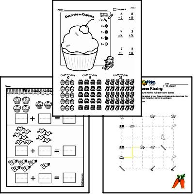 Valentine's Day Math Challenge Workbook