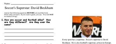 Soccer's Superstar: David Beckham