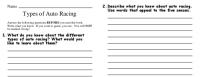 Types of Auto Racing