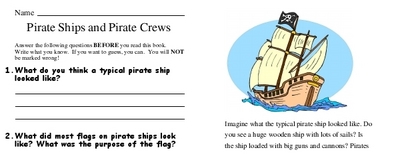 Pirate Ships and Pirate Crews