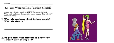 So You Want to Be a Fashion Model?