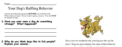 Your Dog's Baffling Behavior