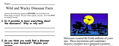 Wild and Wacky Dinosaur Facts