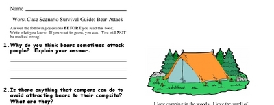 Worst Case Scenario Survival Guide: Bear Attack