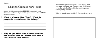 Chang's Chinese New Year