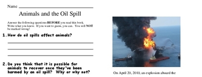 Animals and the Oil Spill