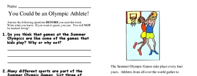 <i>You</i> Could be an Olympic Athlete!