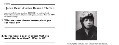 Queen Bess: Aviator Bessie Coleman