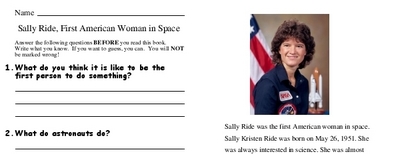 Sally Ride, First American Woman in Space