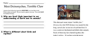 Meet <i>Deinonychus</i>, Terrible Claw