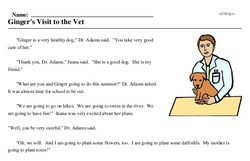 National Animal Poison Prevention Week<BR>Ginger's Visit to the Vet