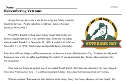 Remembering Veterans