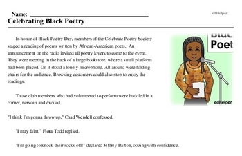 Black Poetry Day<BR>Celebrating Black Poetry