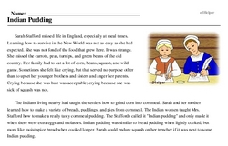National Indian Pudding Day<BR>Indian Pudding