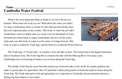 Cambodia Water Festival