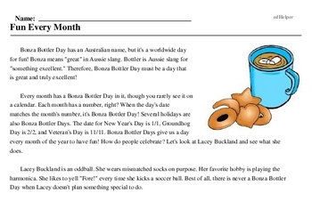 Bonza Bottler Day<BR>Fun Every Month
