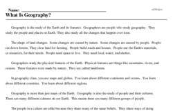 What Is Geography? | edHelper