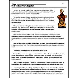 Body Systems Work Together | edHelper