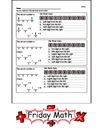 Daily Math Practice Pages Preview