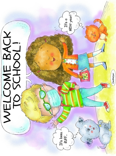 School's In and Let's Begin - Posters