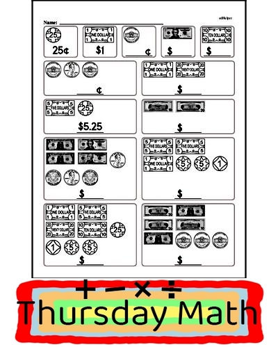 Thrusday Math Lesson Plan Power-Ups - Week of April 27